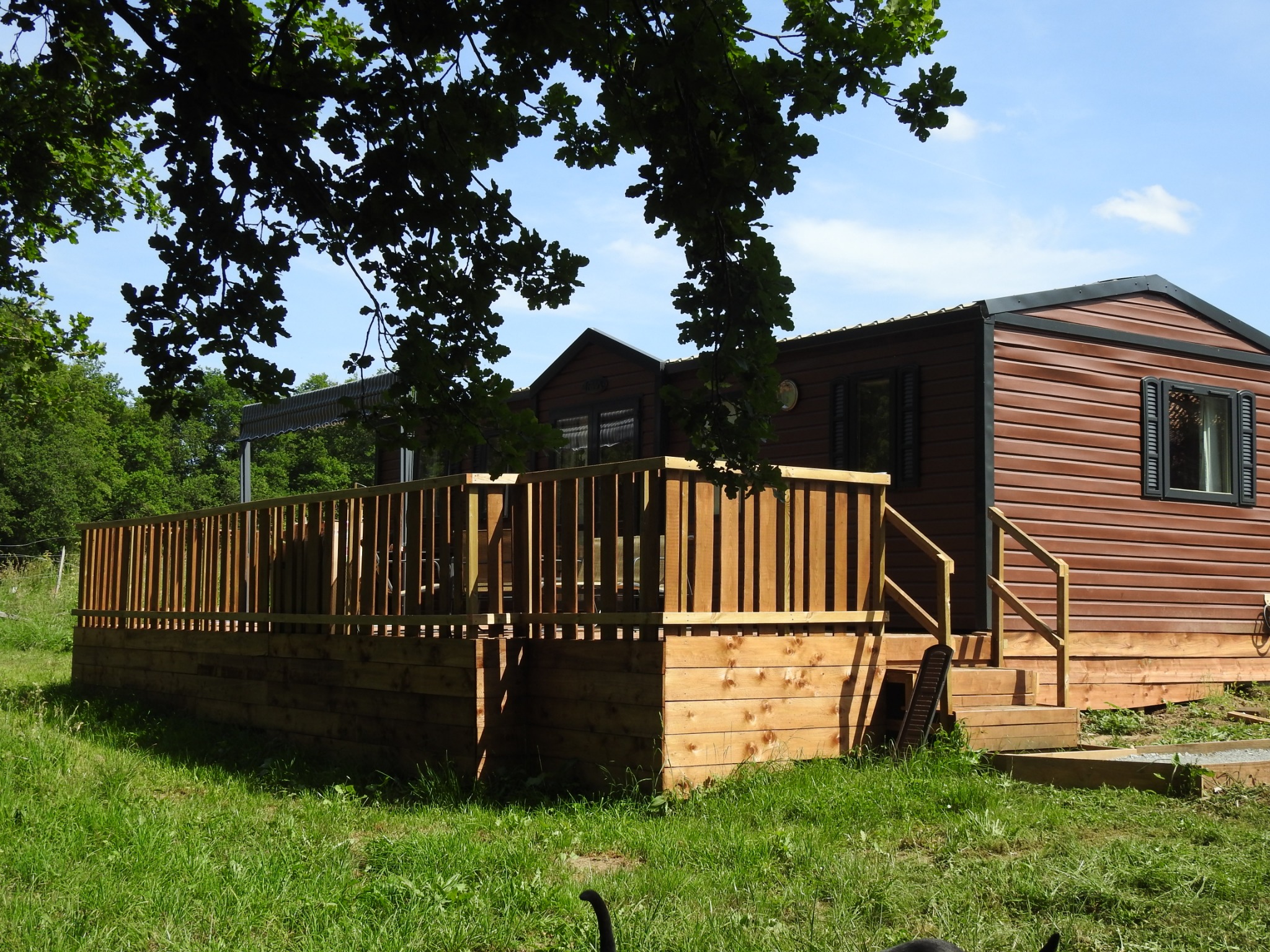 Mobil-home nature au cœur du Périgord Vert