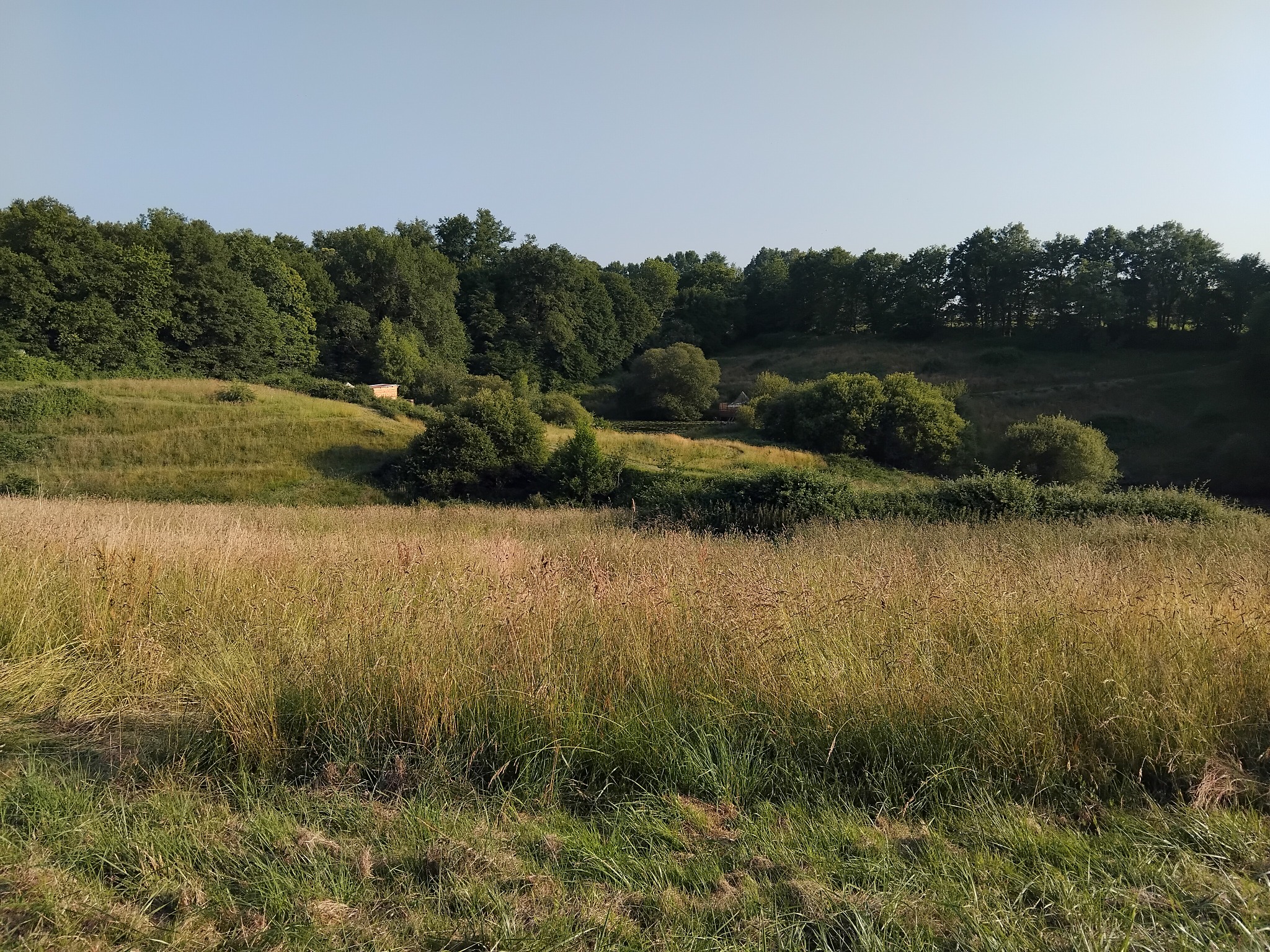 Vue sur le domaine et son environnement naturel